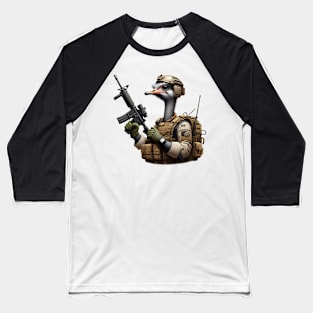 Tactical  Ostrich Baseball T-Shirt